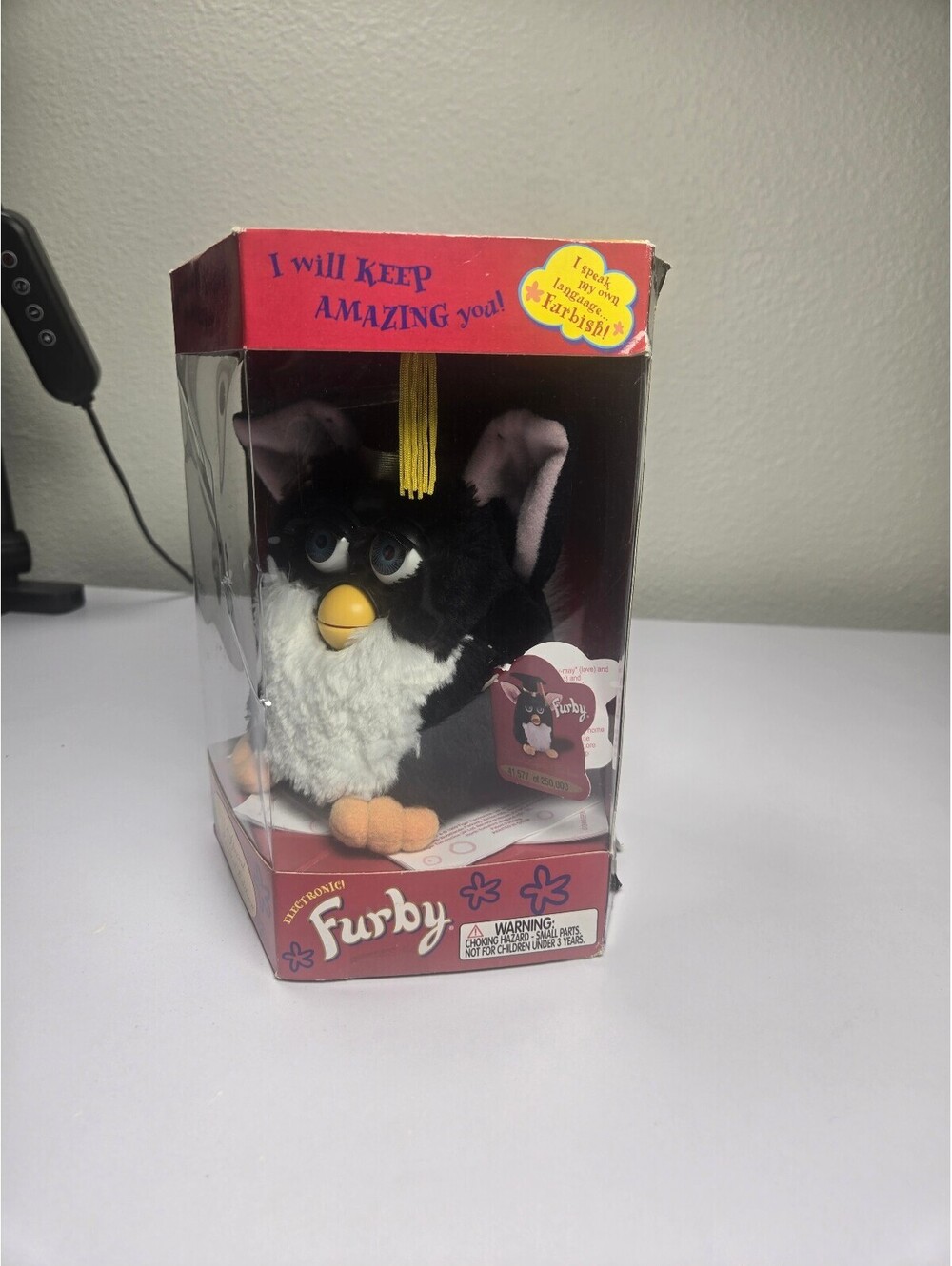1999 Furby Graduation Limited edition. Box has some wear